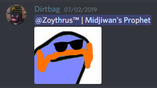 Zoytrhus' profile picture as a newt 